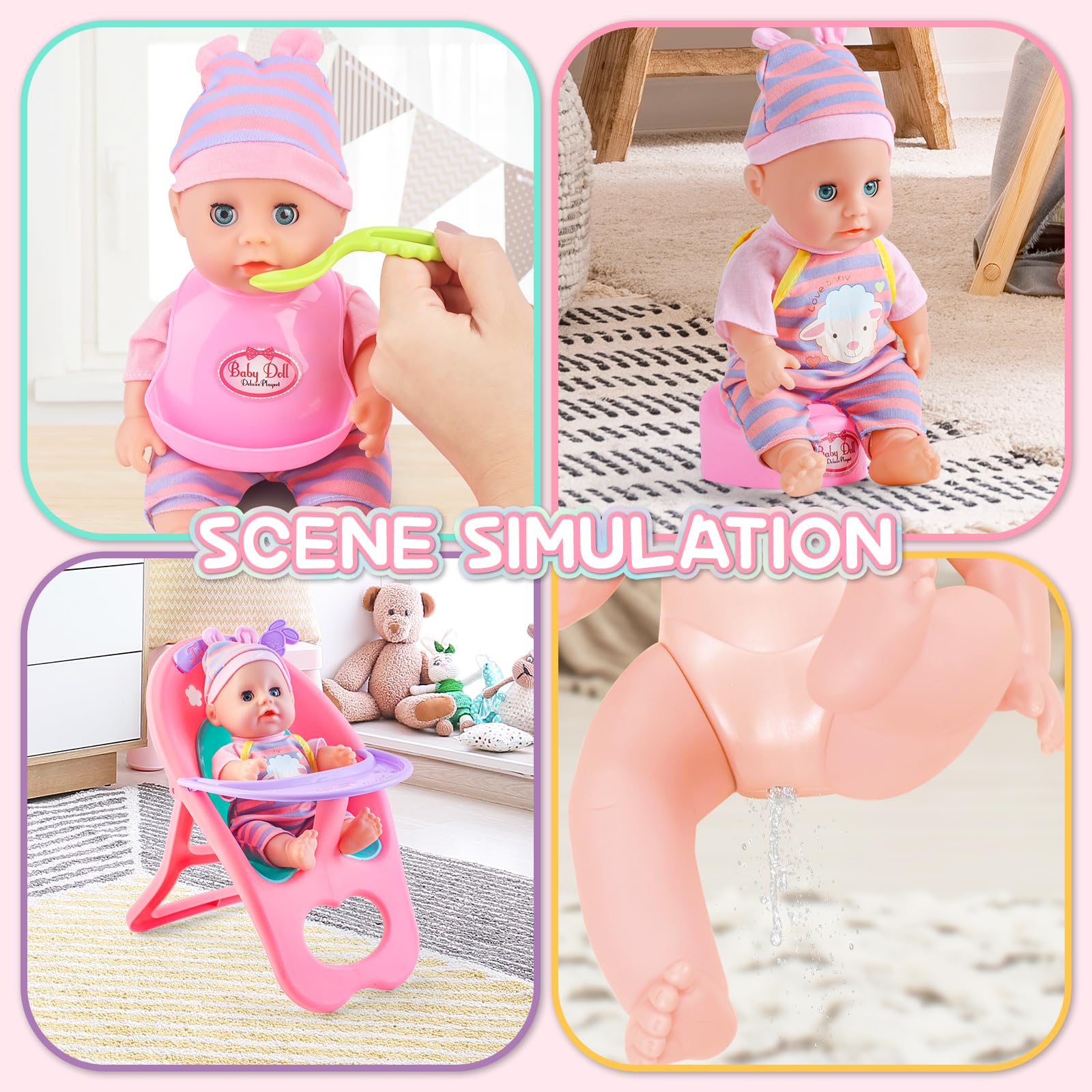 deAO ice cream toy adds colorful pretend treats for stories.