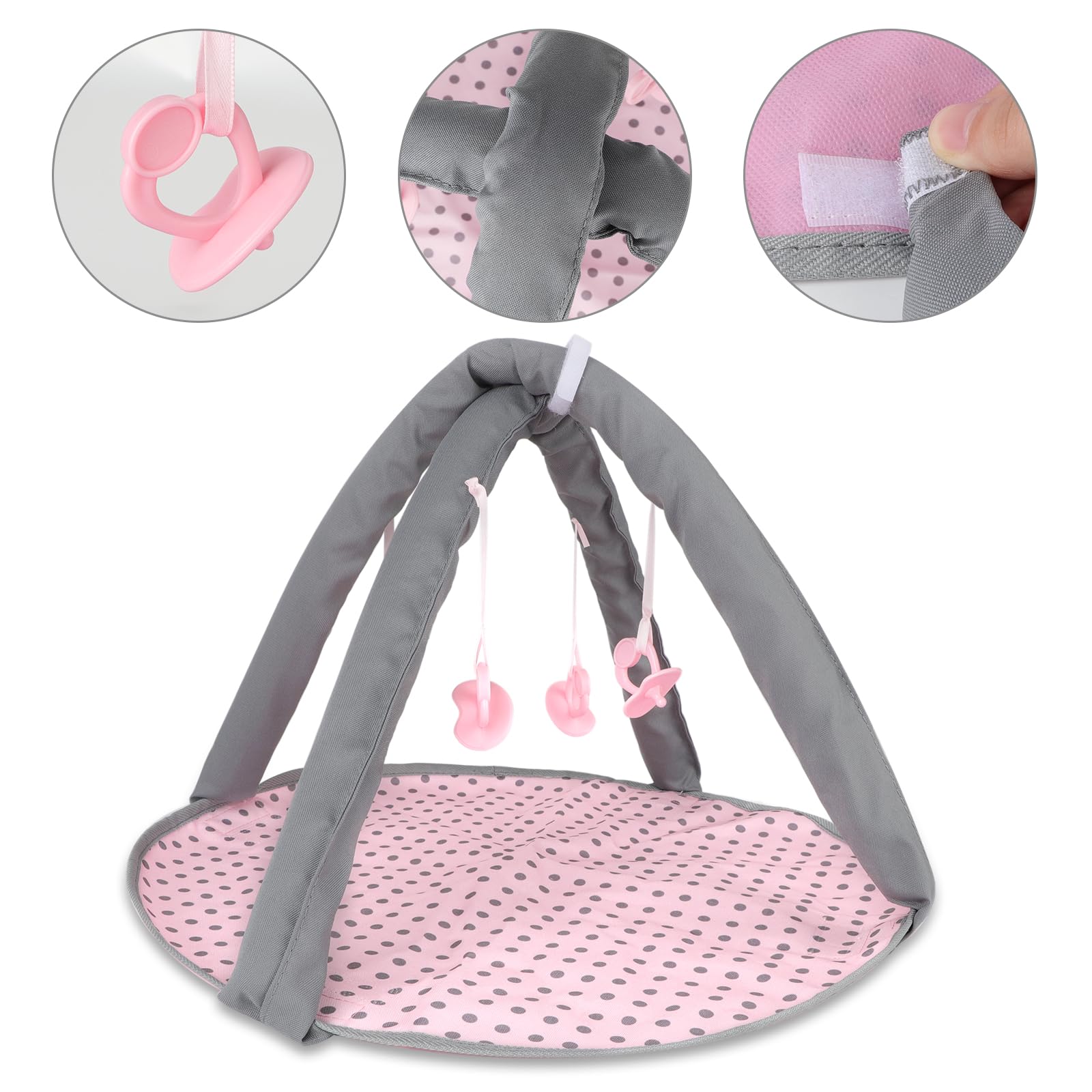 deAO doll bouncer offers gentle motion for soothing pretend babies