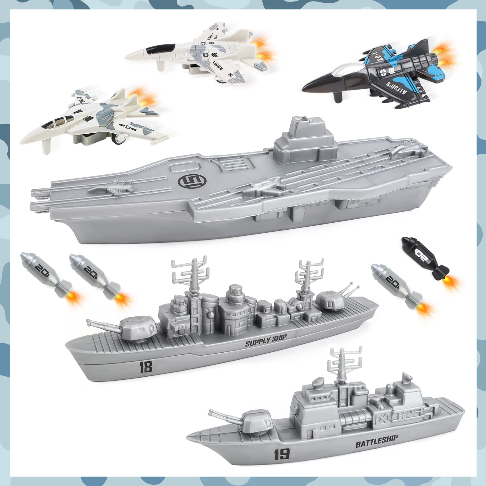 The deAO Fighter Plane toy captures action-ready design for dynamic pretend missions.