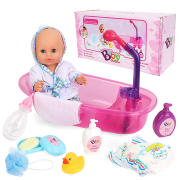 deAO gift-ready bath set suitable for ages 3 and up