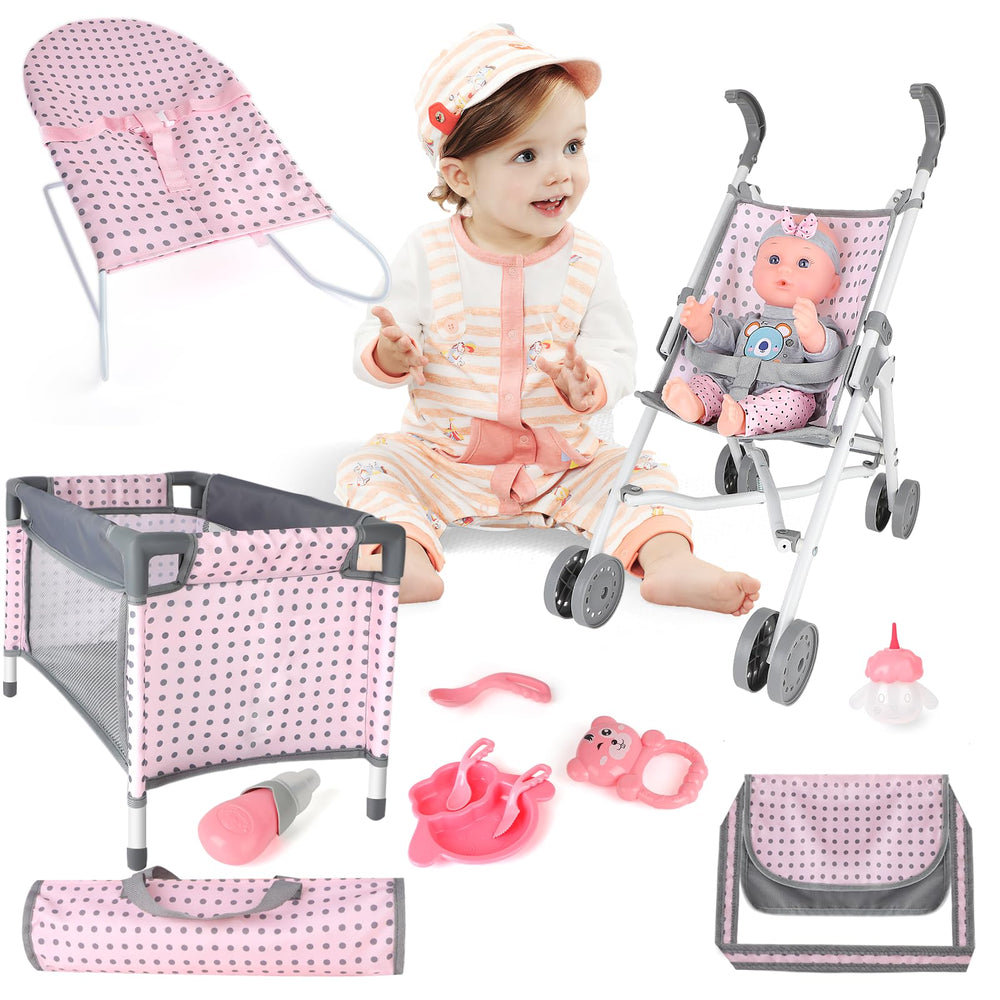 deAO play mat provides soft surface for doll care adventures