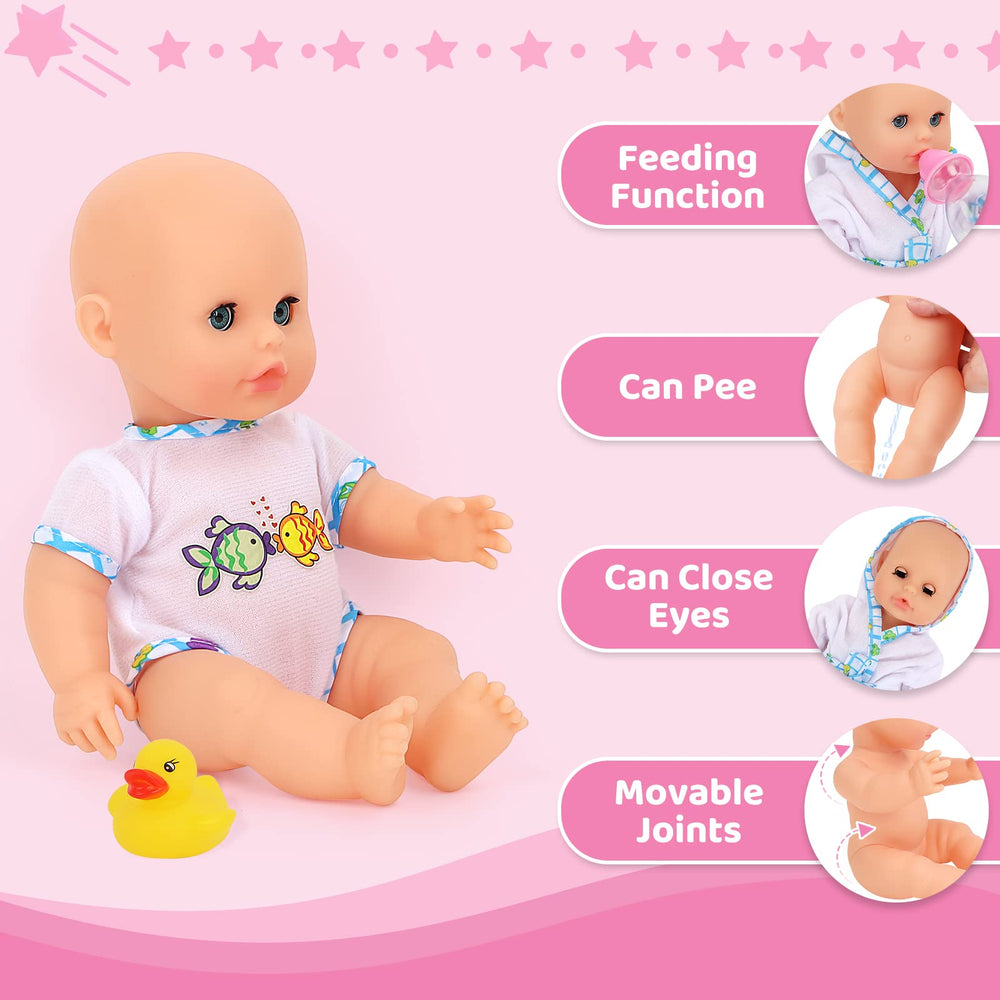 deAO soft fabrics doll offering gentle, comfortable play experiences
