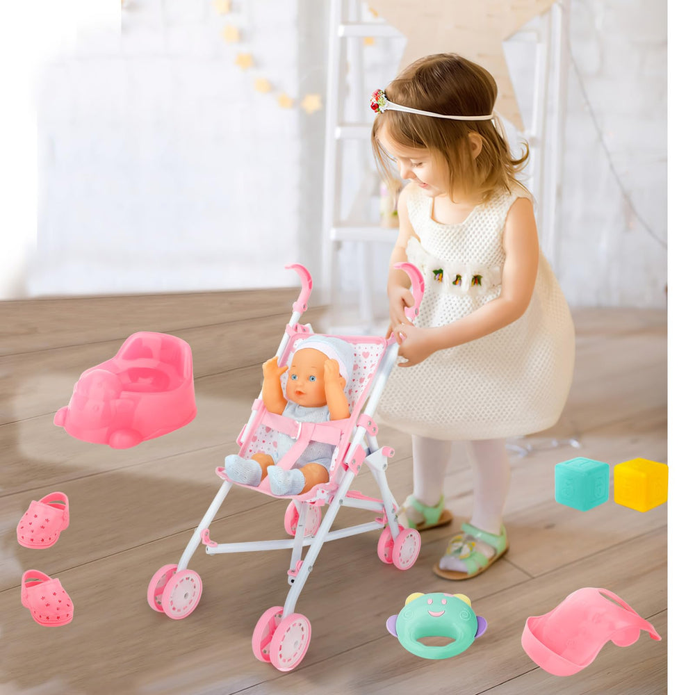 deAO soft-material doll provides safe, cuddly comfort for kids