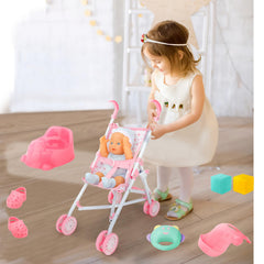 deAO soft-material doll provides safe, cuddly comfort for kids