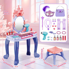 DeAO accessories set expands dress up options and imaginative outfits.