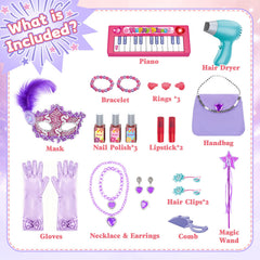 DeAO princess masks and bags invite fairy tale role play.