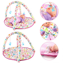 deAO travel cot offers a comfy, portable nap spot during adventures.