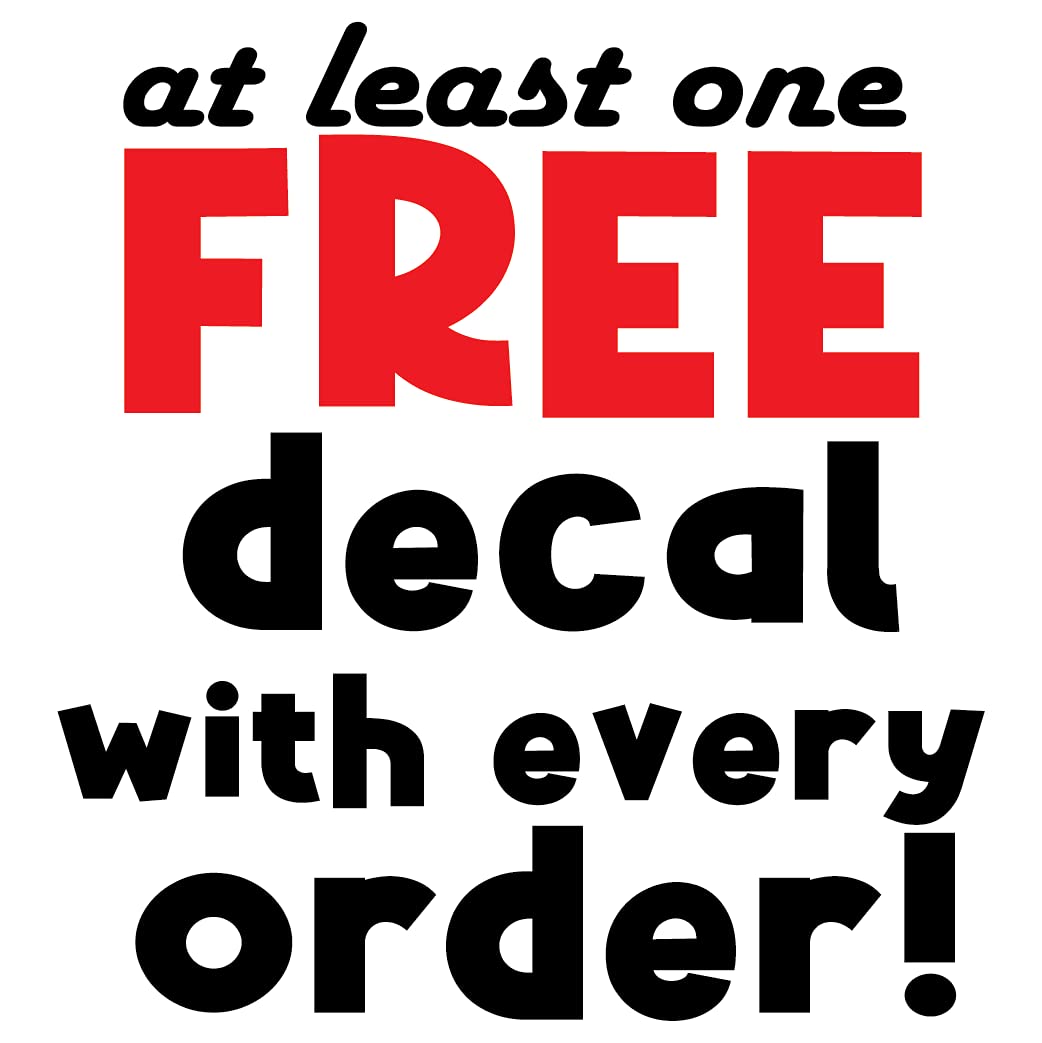 Decals by Haley free surprise decals included with every order