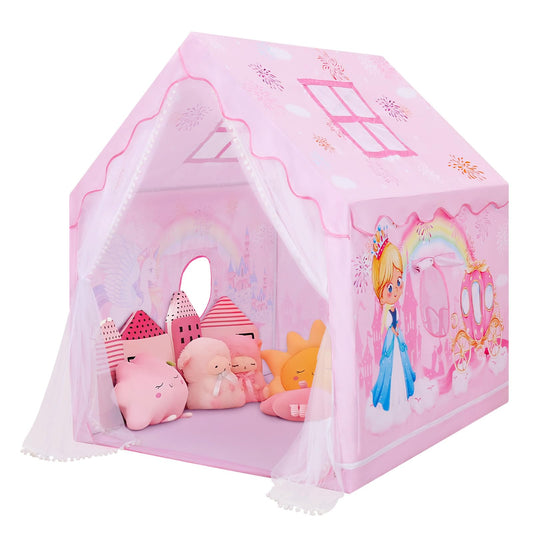 Decalsweet kids tent exterior full view, spacious play area for imaginative adventures.