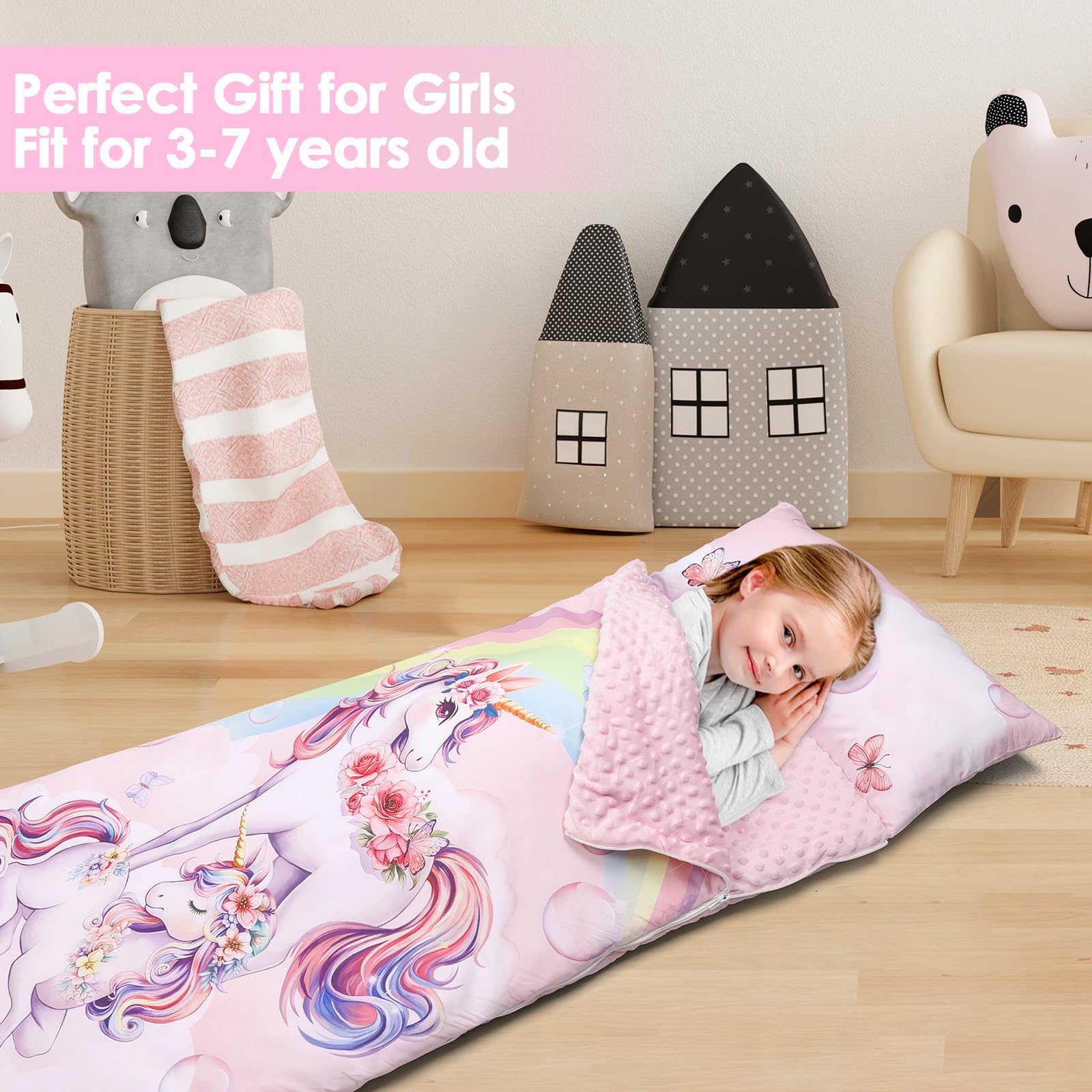 Decalsweet machine washable nap bag for easy care and quick refreshes