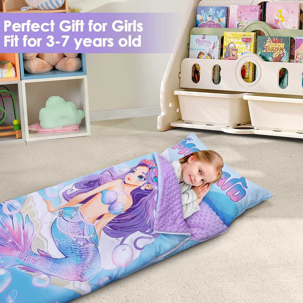 Decalsweet portable nap bag with handle for travel and storage