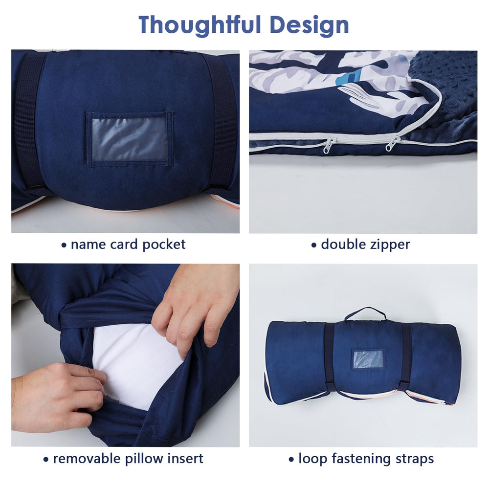 Decalsweet removable pillow slumber bag shows easy washing