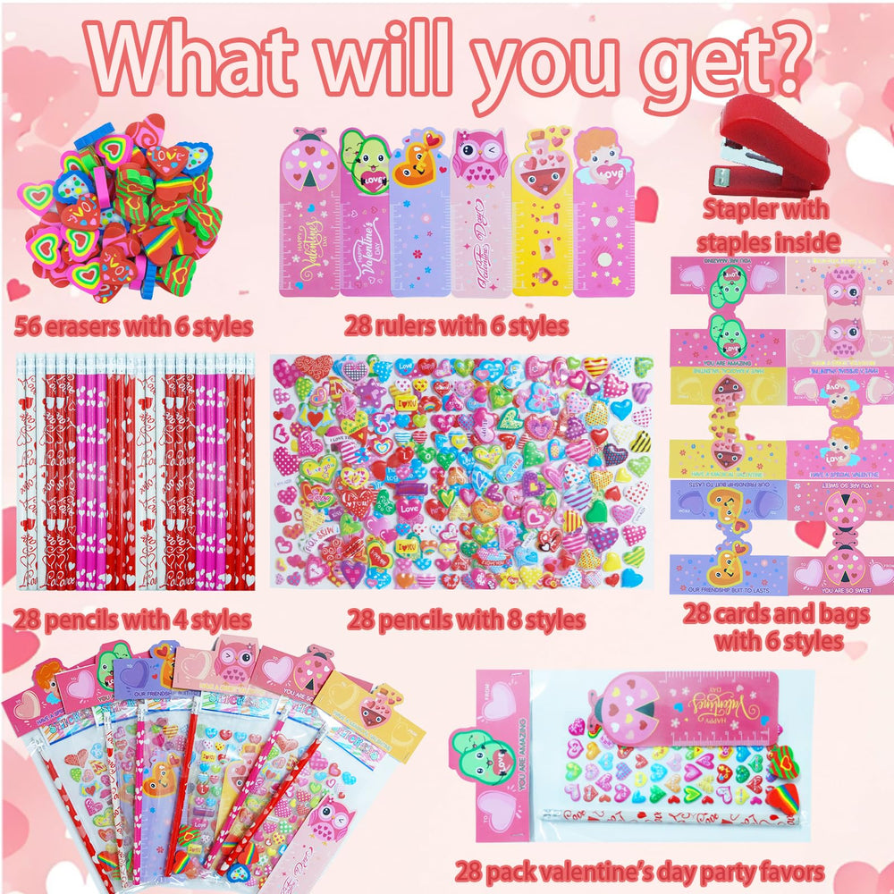 Decodinli Valentine rulers for daily math practice, durable and safe.