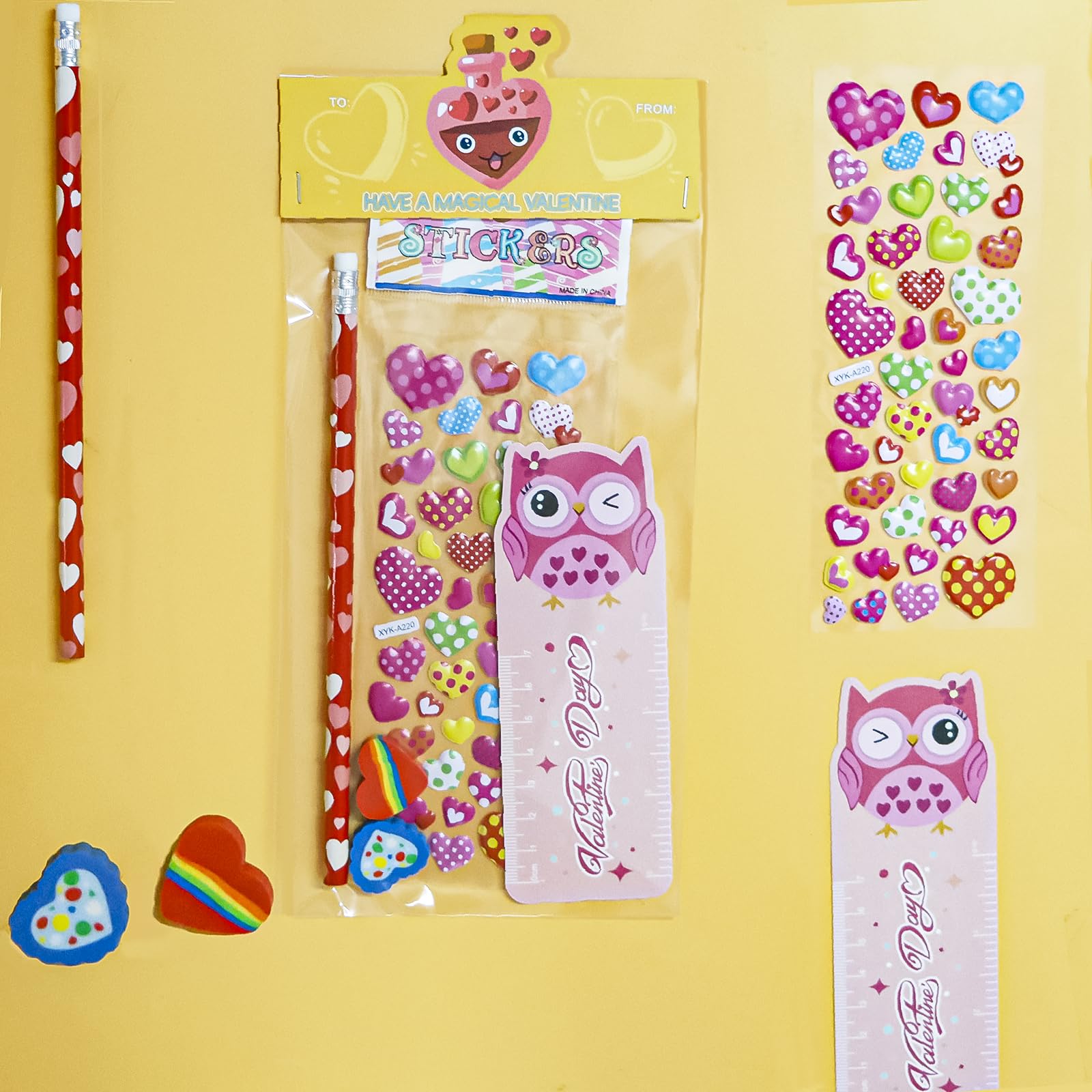 Decodinli Valentine stickers pack inspires creativity and sharing.