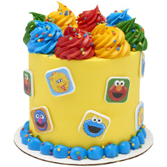 DecoPac Sesame Street rings ready-to-use design speeds party prep