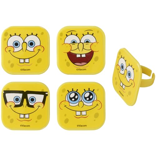 SpongeBob Bikini Bottom theme ring for celebratory desserts by DecoPac.