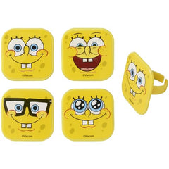 SpongeBob Bikini Bottom theme ring for celebratory desserts by DecoPac.