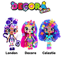 London doll in mod chic outfit inspires creative play.