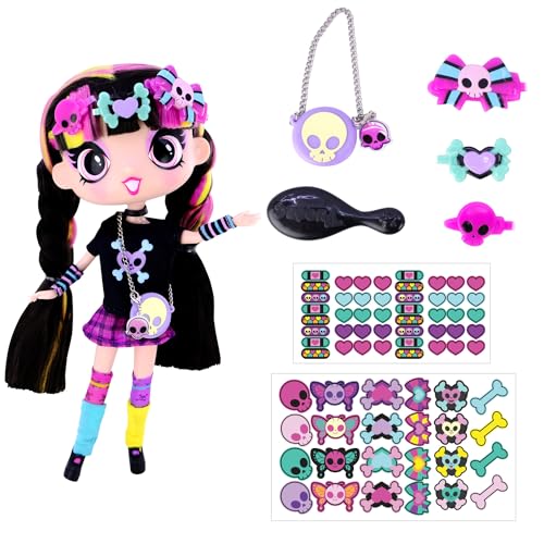 DECORA GIRLZ Luna wear-and-share stickers enable quick, creative customization.