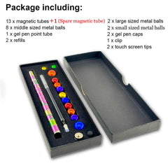 Decorrays classroom-use fidget pen on a desk, promoting concentration during lessons.