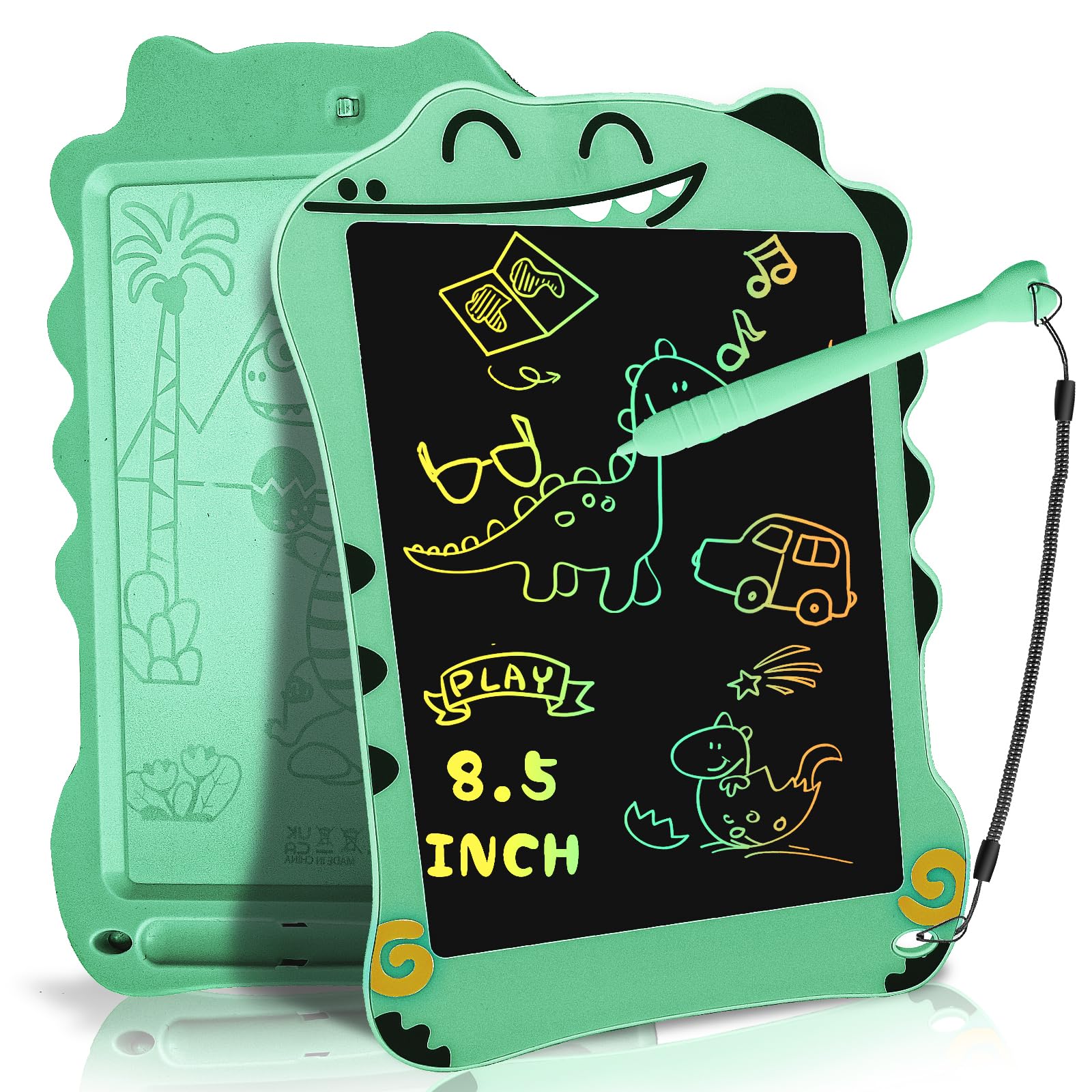 Decute LCD Doodle Board dinosaur design for imaginative drawing and play