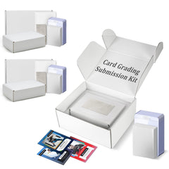 DEDC card grading submission kit with 75 semi-rigid holders for secure card protection