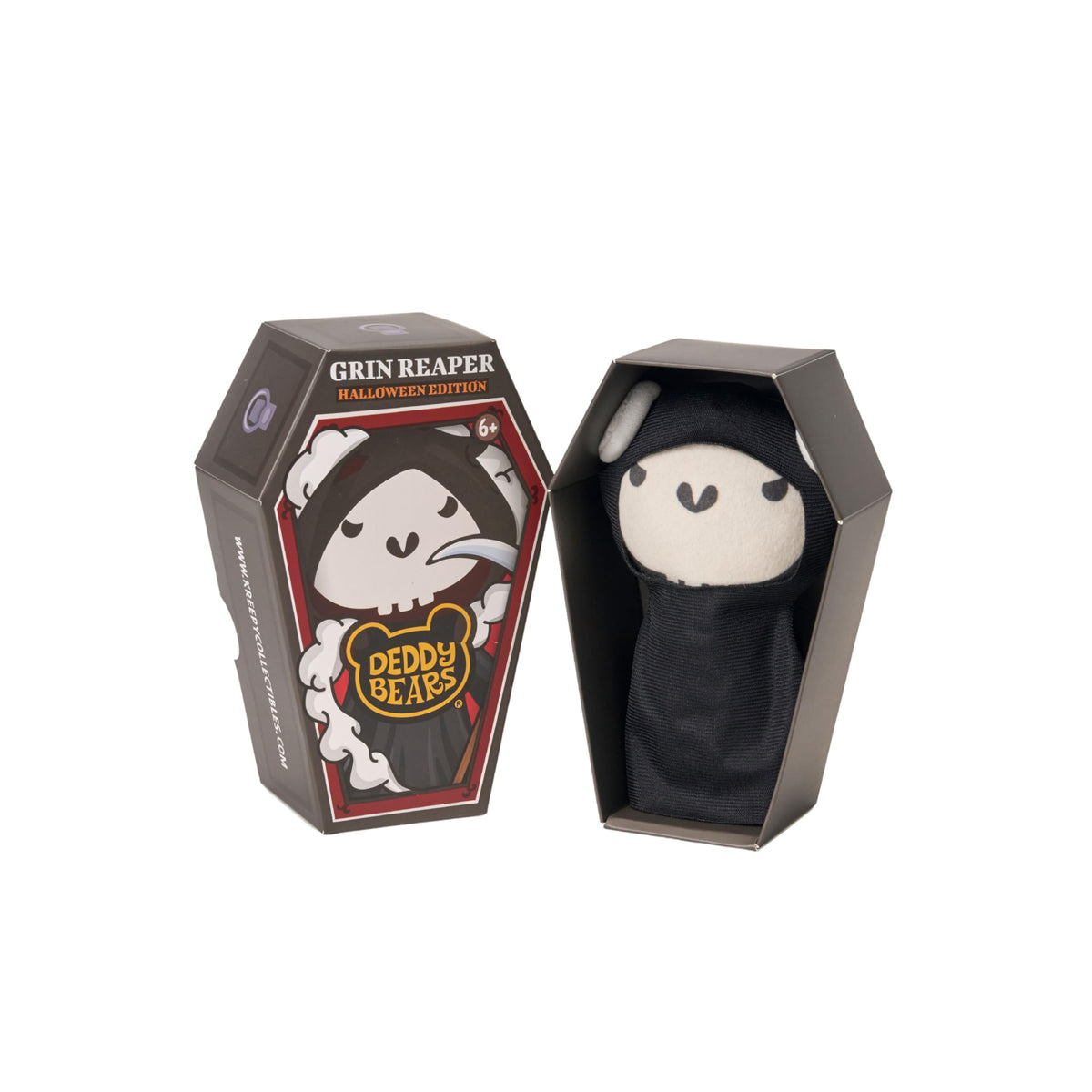 Deddy Bears Halloween coffin box shows spooky unboxing appeal for collectors