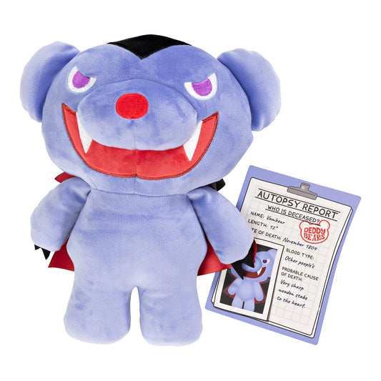 Deddy Bears Vambear plush for cozy bedtime cuddles and travel companionship.