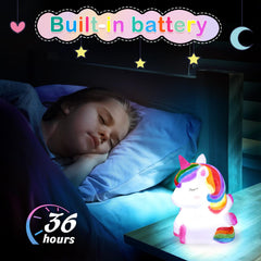 Dededa Diamond stickers to add sparkle to unicorn artwork and decorate night lights.