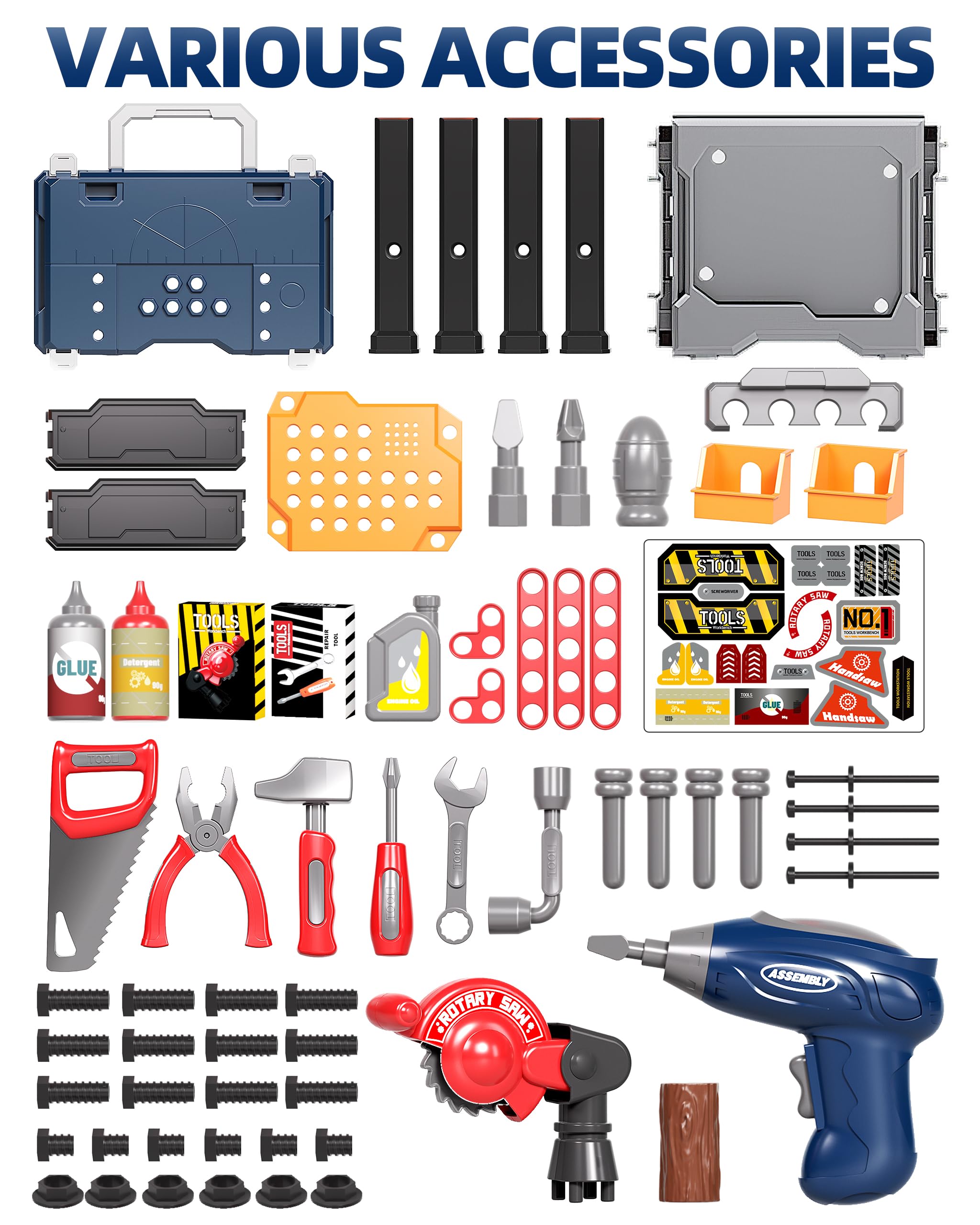 Deejoy tray stores pieces for organized open-ended play sessions.