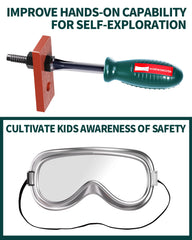 Deejoy screwdriver in green supports early STEM-inspired play.