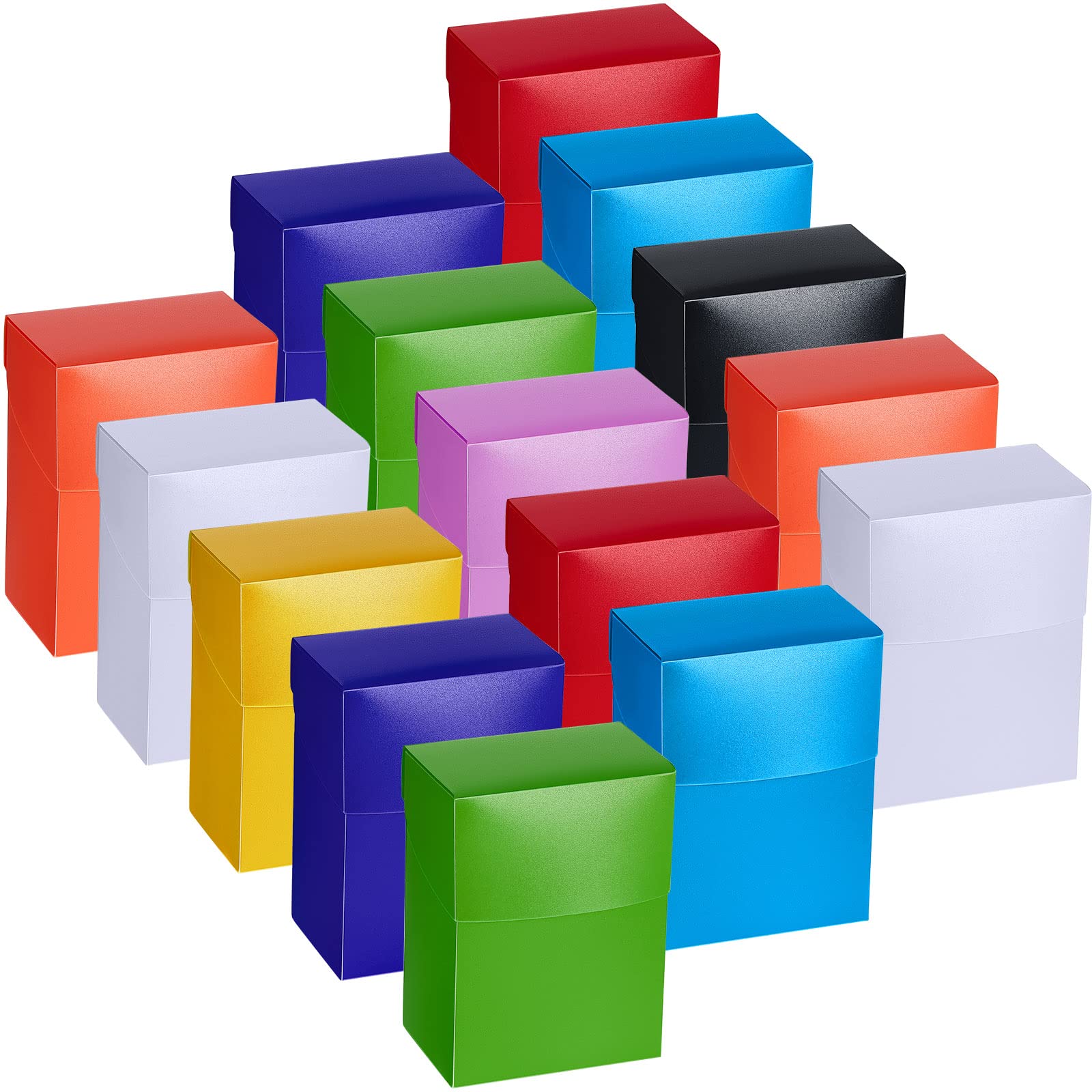 Deekin red deck card box for secure storage and easy transport.