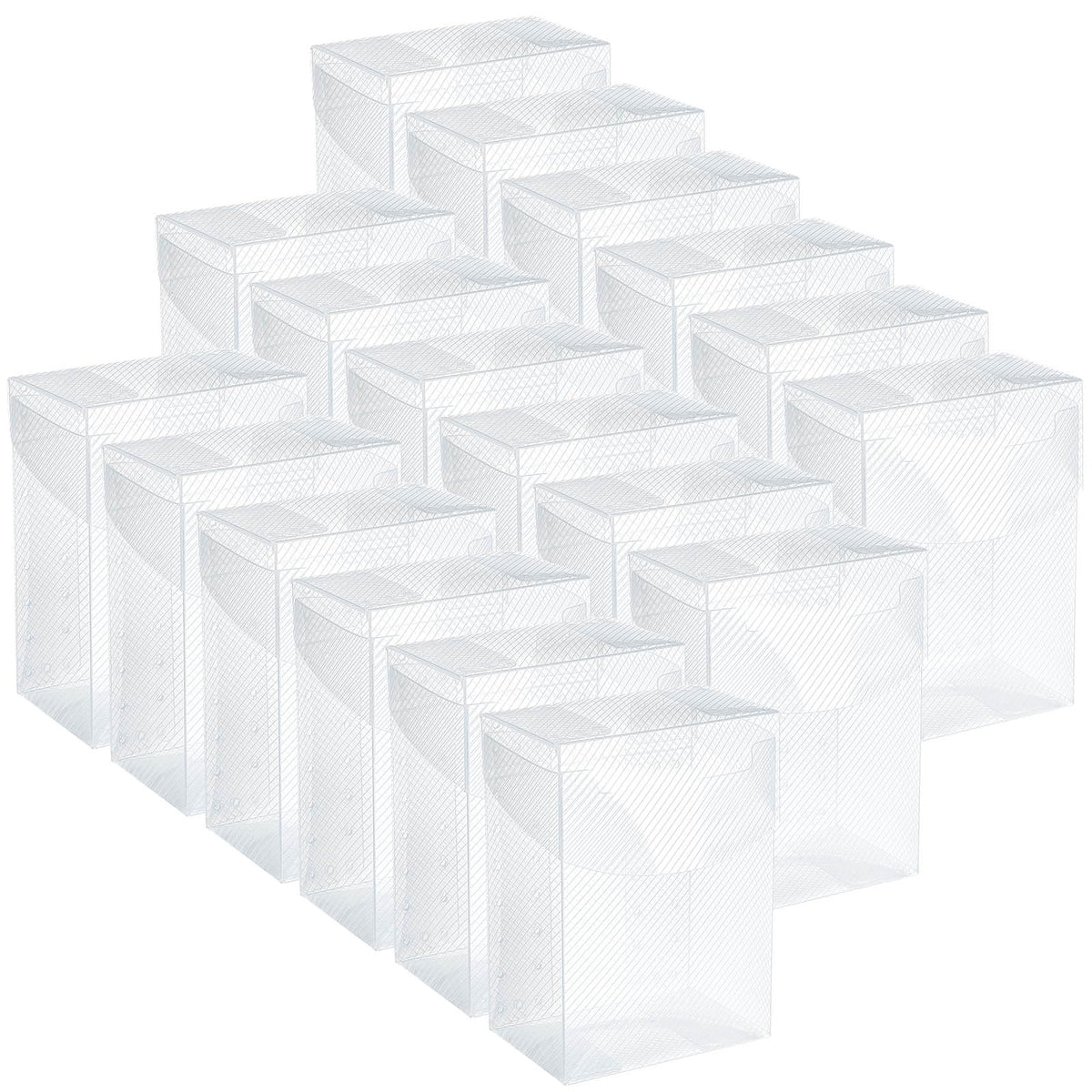 Deekin deck card box, clear view, holds up to 80 double-sleeve cards.