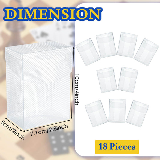 Deekin deck card box lid close-up, durable ultrasonic welding.