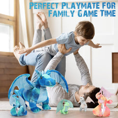 Deekin dragon egg plush 4-inch, perfect for pretend hatchings during playtime.