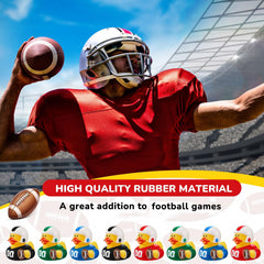 Deekin football duck package shows 24-piece contents for easy distribution.