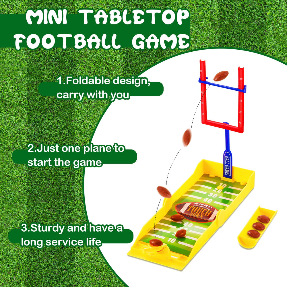 Deekin four-sets football game contents with bases, posts, catapults, and balls for multiplayer fun