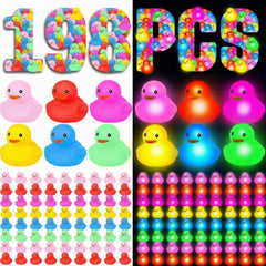 Deekin LED light-up ducks bundle with 96 pieces for glow-ready party favors.