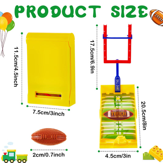 Deekin mini football desktop game folded size, compact storage and portability