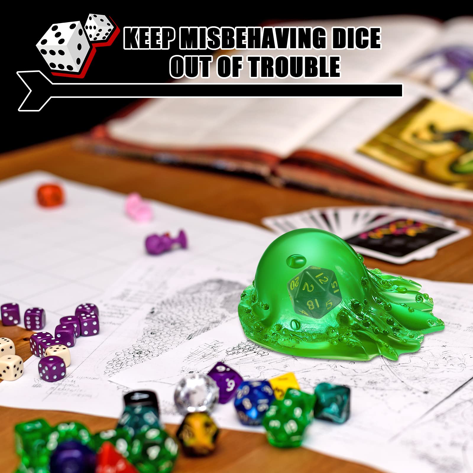 Deekin gift-worthy dice jail for game lovers and collectors.