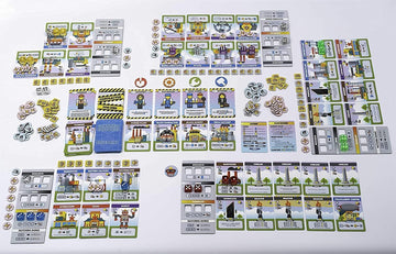 Deep Water Games' Fantastic Factories: card diversity fueling strategy.