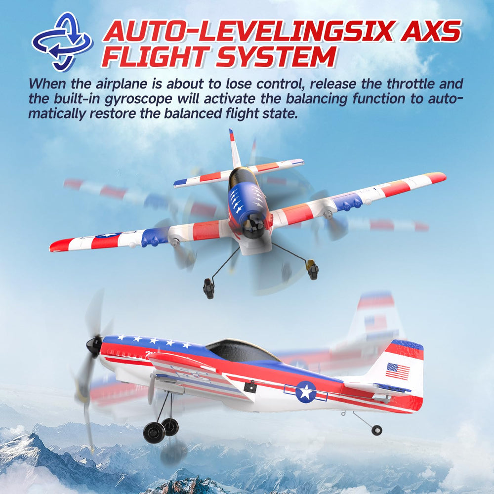 DEERC RC plane 3-channel control setup for easy hand launch and glide
