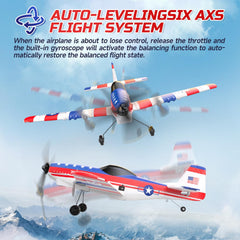 DEERC RC plane 3-channel control setup for easy hand launch and glide