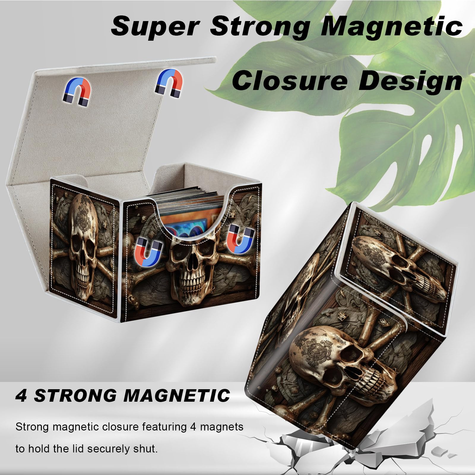 DEGDFSGR magnetic lid keeps contents secure during transport.