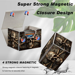DEGDFSGR magnetic lid keeps contents secure during transport.