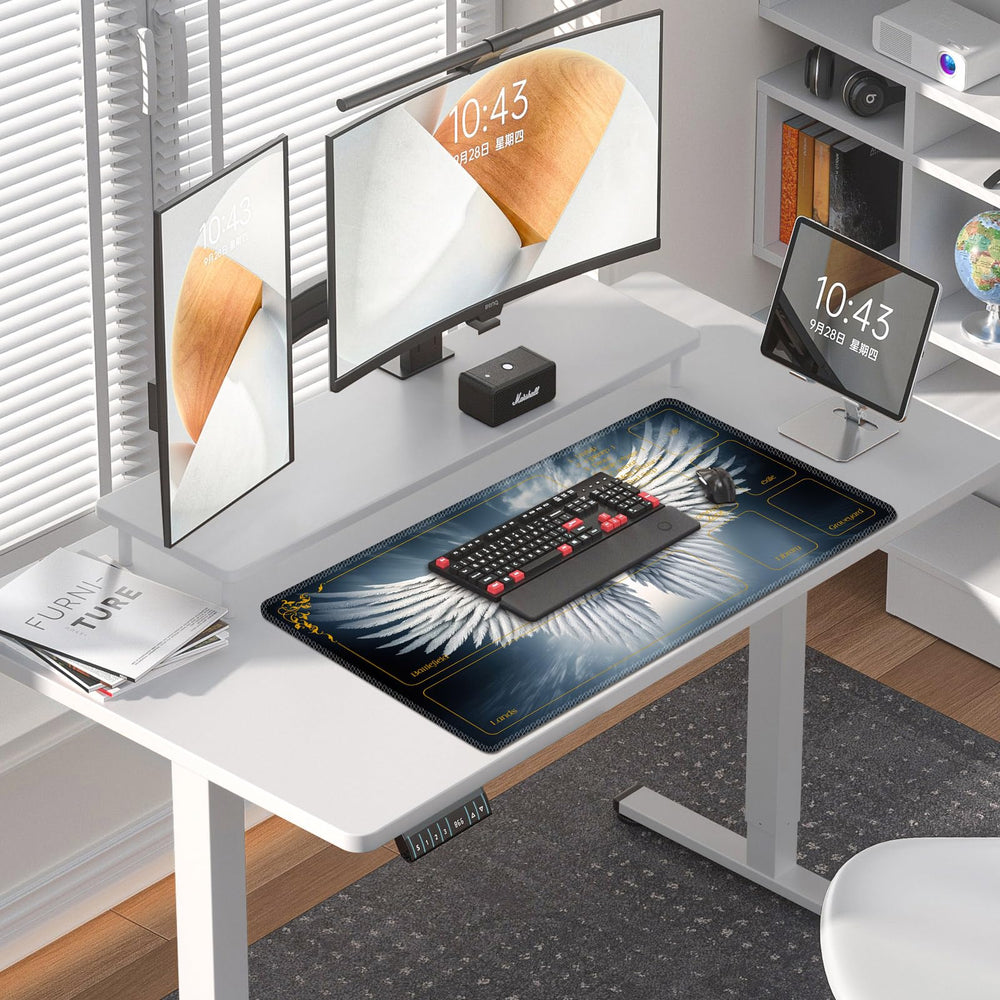 DEGDFSGR mat rolls up easily for portable game setups