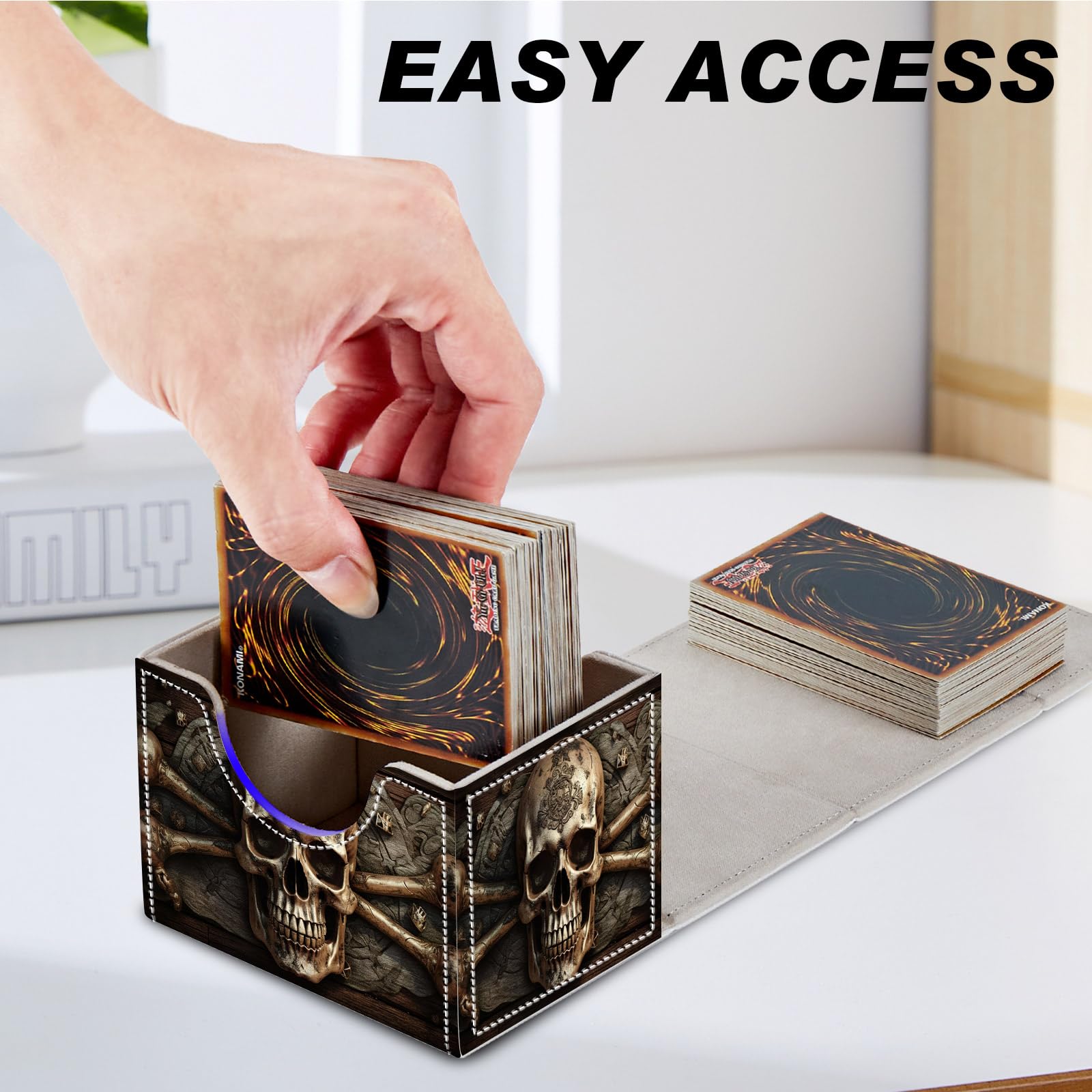 DEGDFSGR compact storage holds 200+ sleeveless or 100+ single sleeves.