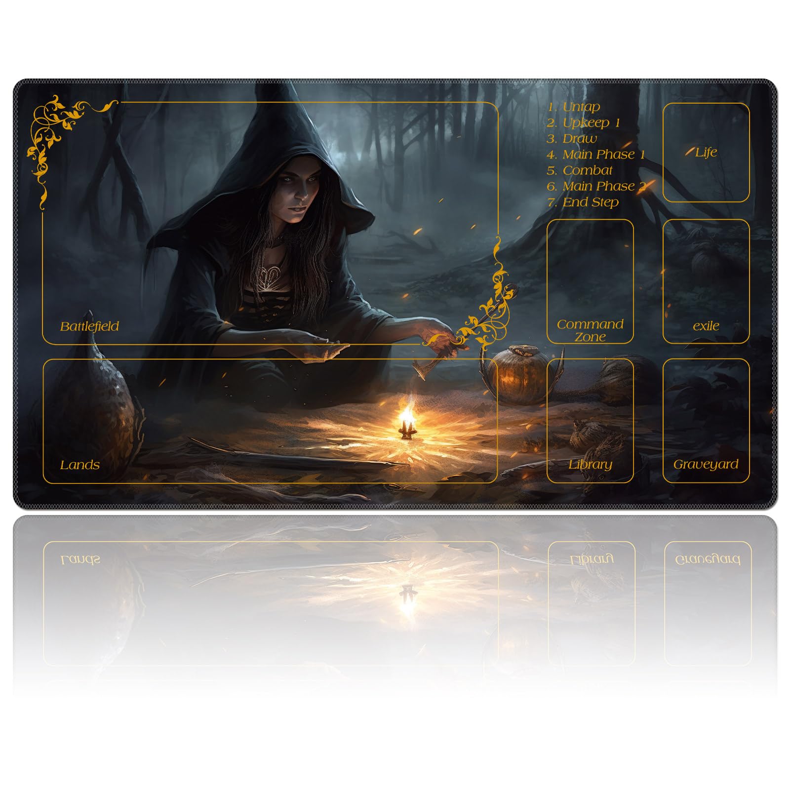 DEGDFSGR 24x14 mat ideal for desk setups and organized play spaces