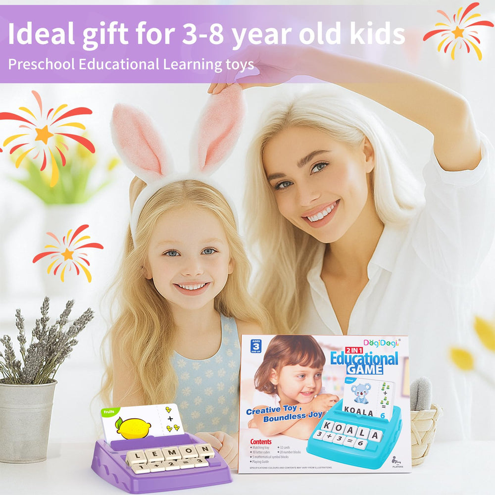 DEGIDEGI educational toy value pack contents include diverse learning tools.