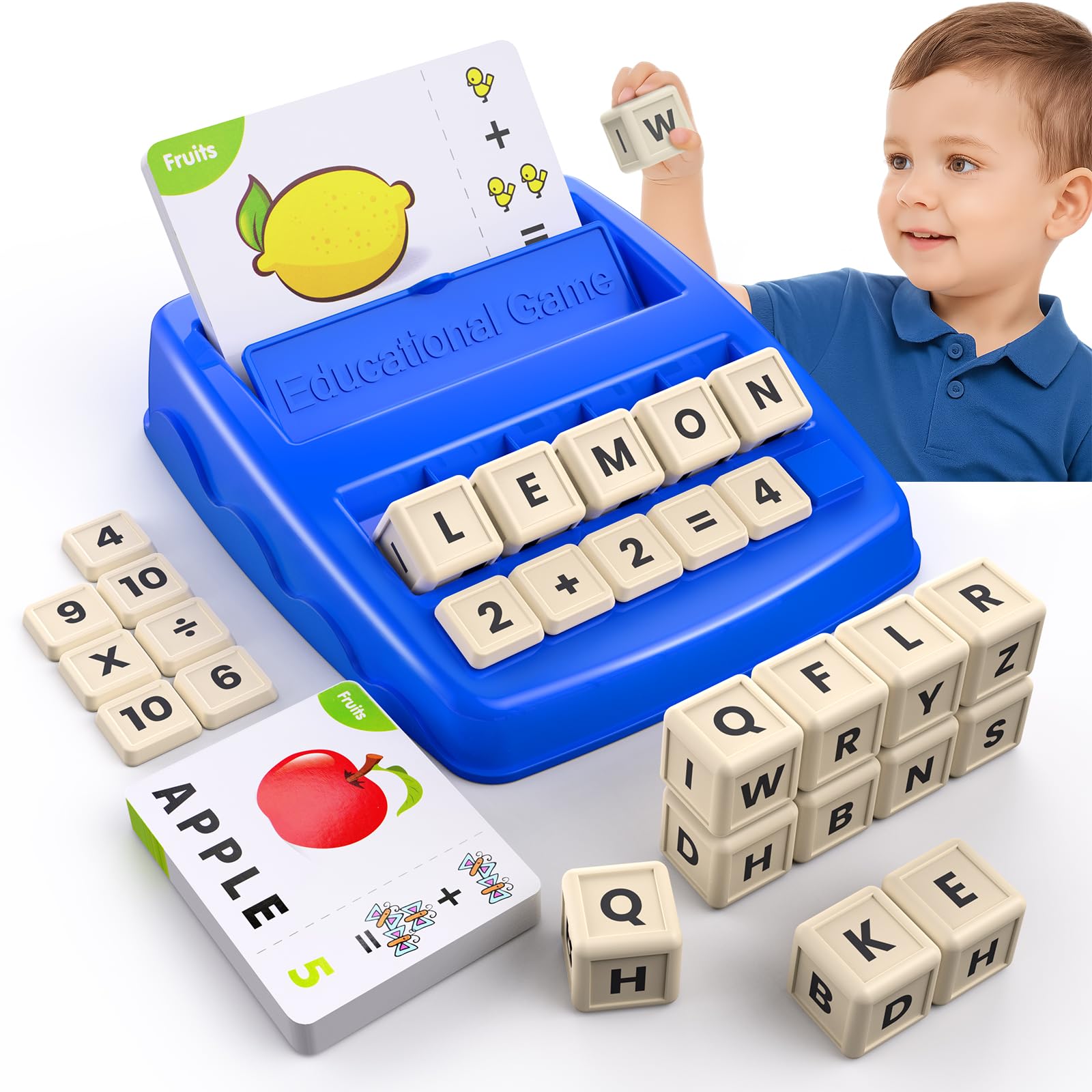 DEGIDEGI flashcards with illustrated words to boost early reading